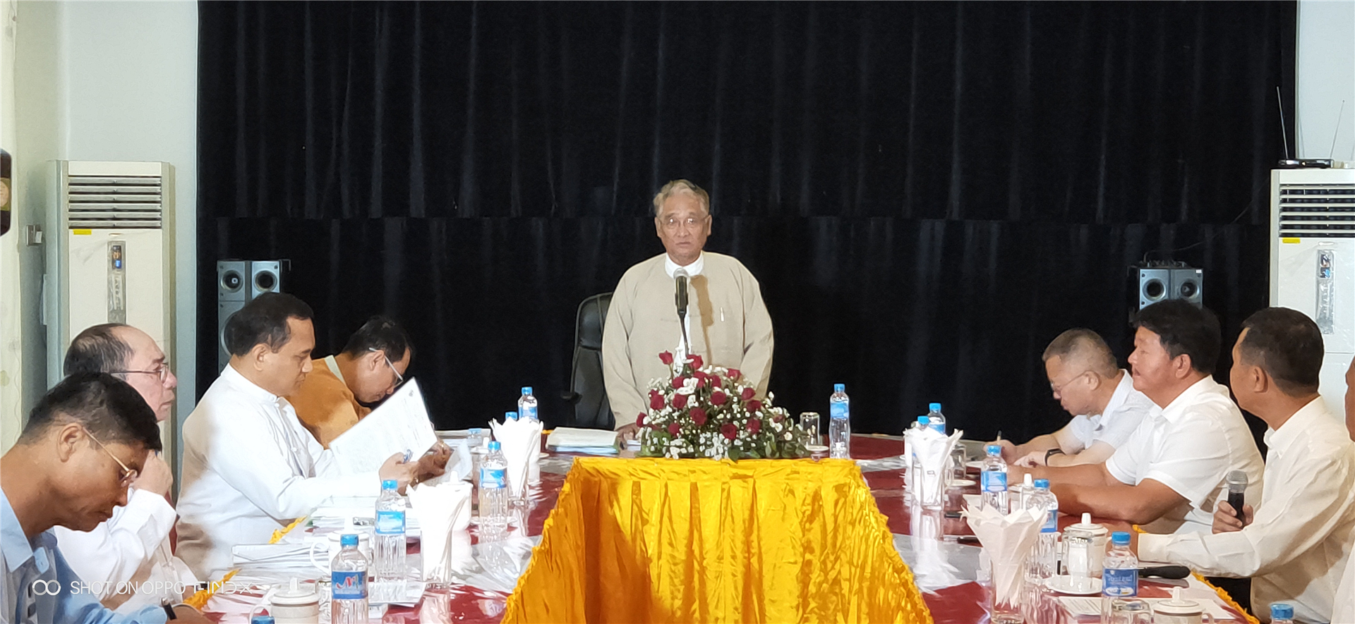 緬甸聯邦共和國商務部部長考察調研緬甸密支那經濟開發區工作進展并就推進中緬邊境經濟合作區建設與中方政企進行深入交流